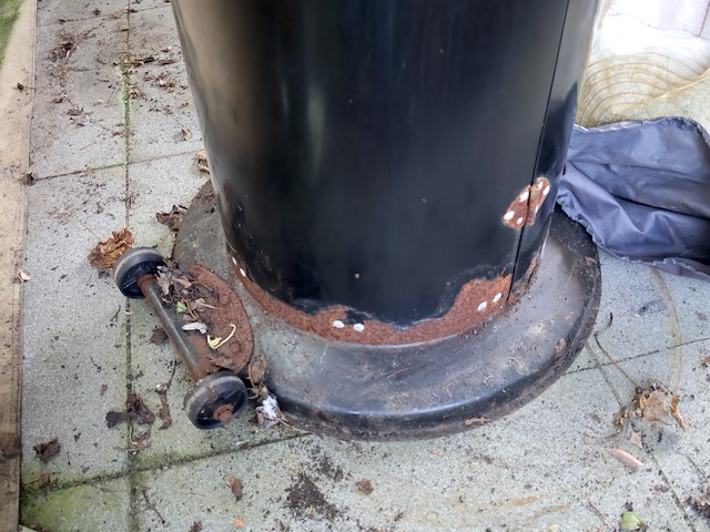 Terrasstraaler op gas - afbeelding 3 van  4