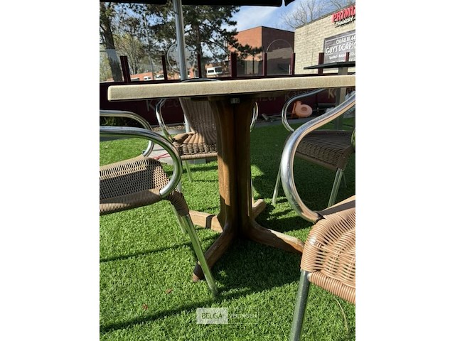 Terrastafel met 4 stoelen - afbeelding 7 van  7