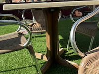Terrastafel met 4 stoelen - afbeelding 7 van  7