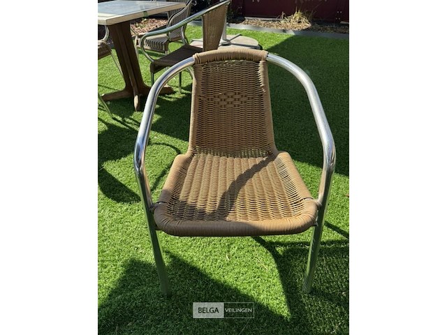 Terrastafel met 4 stoelen - afbeelding 4 van  5