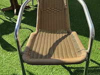 Terrastafel met 4 stoelen - afbeelding 4 van  5