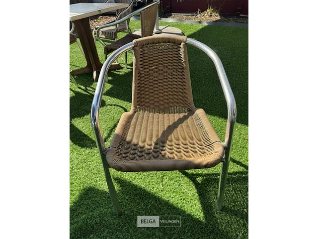 Terrastafel met 4 stoelen - afbeelding 5 van  5