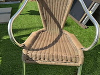 Terrastafel met 4 stoelen - afbeelding 3 van  5