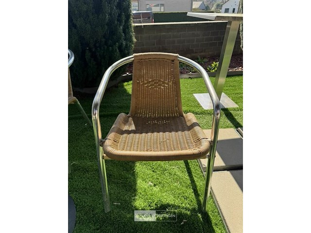 Terrastafel met 4 stoelen - afbeelding 5 van  6