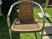 Terrastafel met 4 stoelen - afbeelding 5 van  6