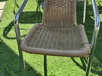 Terrastafel met 4 stoelen - afbeelding 4 van  5