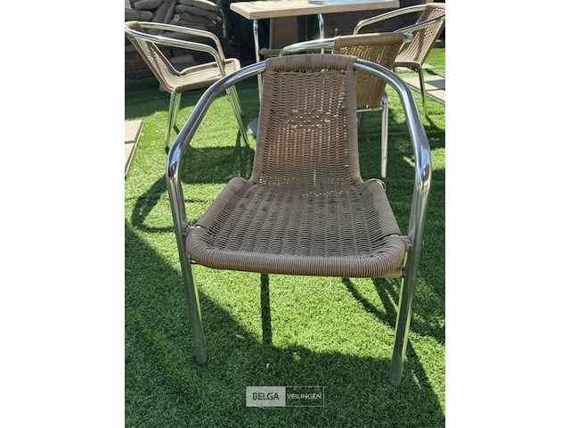 Terrastafel met 4 stoelen - afbeelding 5 van  5