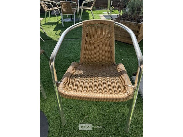 Terrastafel met 4 stoelen - afbeelding 4 van  5