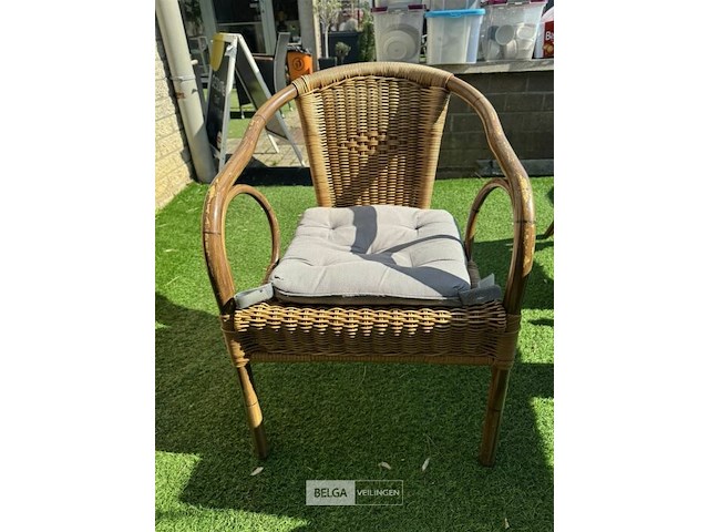 Terrastafel met 4 stoelen - afbeelding 5 van  7