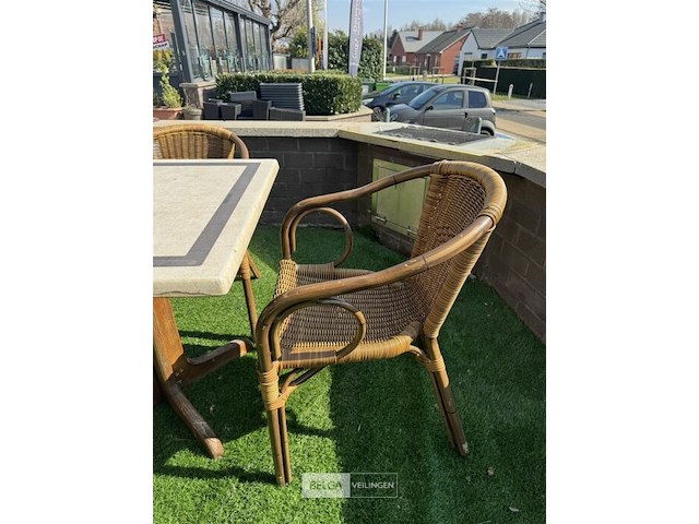 Terrastafel met 4 stoelen - afbeelding 5 van  5