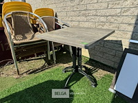 Terrastafel met div stoelen - afbeelding 3 van  5