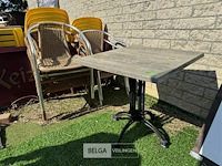 Terrastafel met div stoelen - afbeelding 4 van  5
