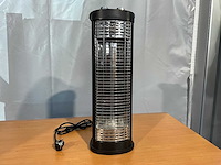 Terrasverwarmer nieuw - 19x55cm - zwart - staand of hangend - afbeelding 1 van  5