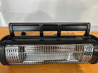 Terrasverwarmer nieuw - 19x55cm - zwart - staand of hangend - afbeelding 5 van  5