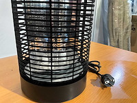 Terrasverwarmer nieuw - 23x55cm - zwart - 1500w - zwenkend - afbeelding 4 van  4