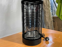 Terrasverwarmer nieuw - 23x55cm - zwart - 1500w - zwenkend - afbeelding 3 van  4