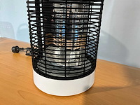 Terrasverwarmer nieuw - 40x22cm - 1500w- wit - zwenkend - afbeelding 4 van  4
