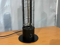 Terrasverwarmer nieuw - 66x12cm - zwart - afbeelding 2 van  3