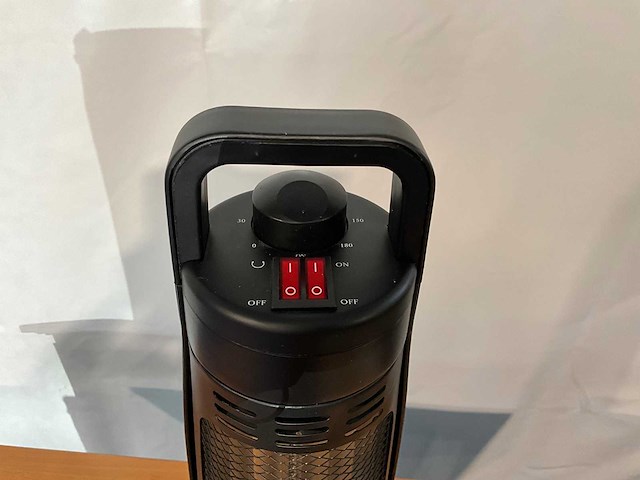 Terrasverwarmer nieuw - 77x17cm - zwart - afbeelding 3 van  3