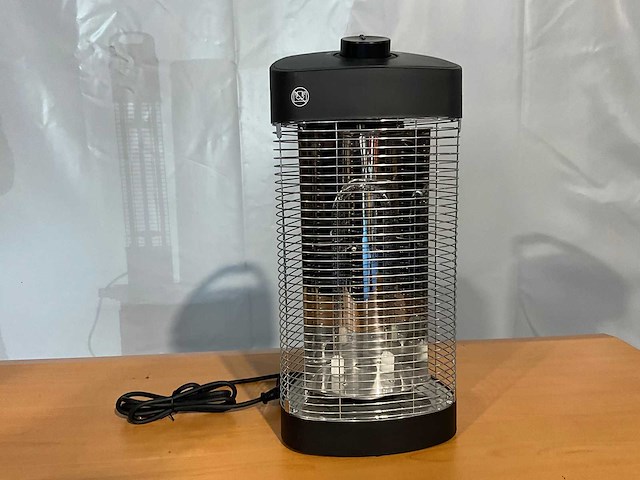 Terrasverwarmer nieuw - zwart - 23x51cm- zwenkend - afbeelding 2 van  4