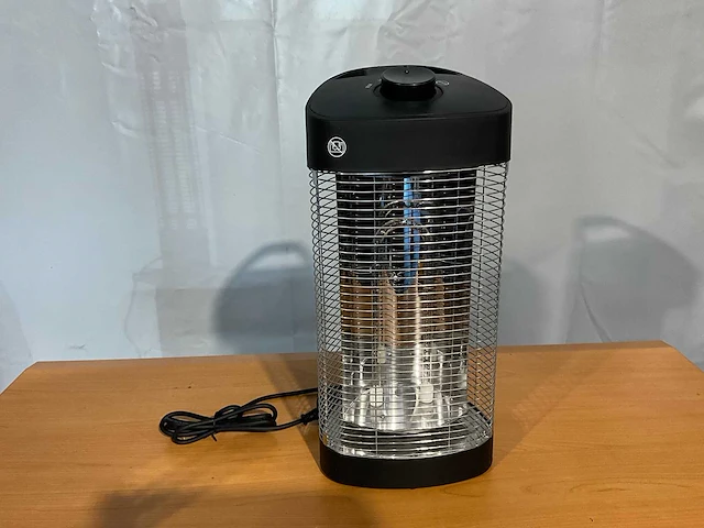 Terrasverwarmer nieuw - zwart - 23x51cm- zwenkend - afbeelding 1 van  4