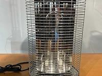 Terrasverwarmer nieuw - zwart - 23x51cm- zwenkend - afbeelding 3 van  4