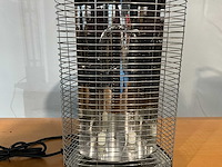 Terrasverwarmer nieuw - zwart - 23x51cm- zwenkend - afbeelding 3 van  4