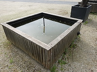 Terrasvijver met fontijn - afbeelding 2 van  3