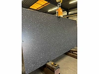 Terrazzo black polished 30mm - yu001 - nature stone stock (9x)