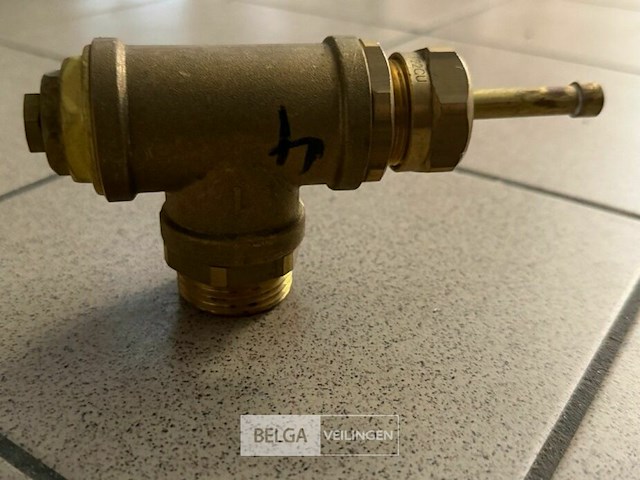 Terugslagkleppen koper - afbeelding 2 van  3