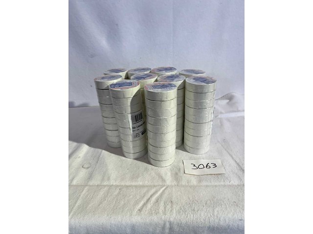 Tesa - pvc tape white 19/20 - other tools supplies (100x) - afbeelding 1 van  2