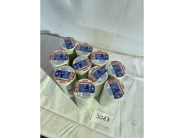 Tesa - pvc tape white 19/20 - other tools supplies (100x) - afbeelding 2 van  2