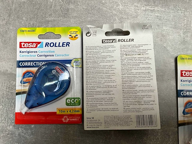 Tesa correctie roller 10 m x 4,2 mm (15x) - afbeelding 3 van  3