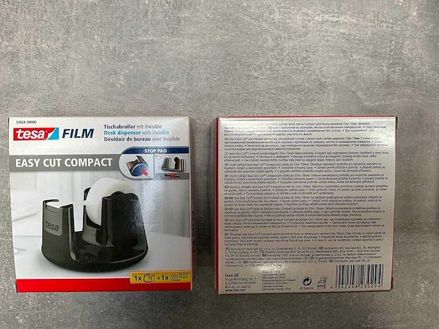 Tesa film easy cut plakband 33 m x 19 mm op houder (15x) - afbeelding 3 van  4
