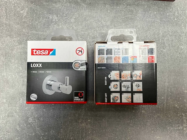 Tesa loxx easy on/easy off handdoek haak (8x) - afbeelding 2 van  3