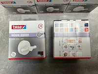 Tesa moon white easy on/easy off dubbele handdoek haak (11x) - afbeelding 2 van  2