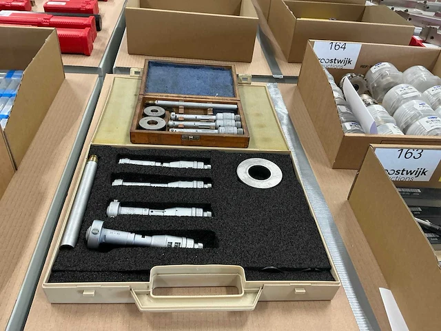 Tesa set 3-punts binnenmicrometer (2x) - afbeelding 1 van  8
