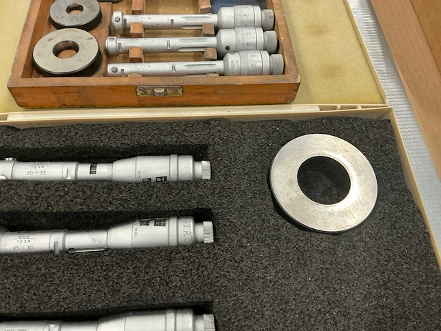 Tesa set 3-punts binnenmicrometer (2x) - afbeelding 5 van  8