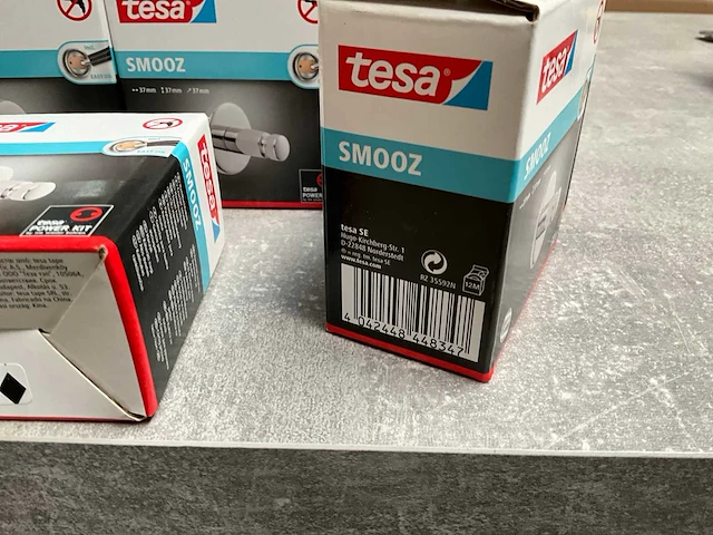 Tesa smooz easy on/easy off handdoek haak (17x) - afbeelding 4 van  4
