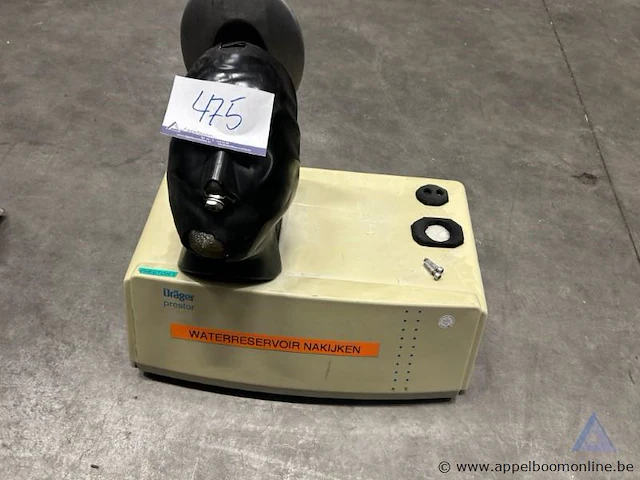 Testapparaat ademluchtbescherming dräger prestor ag02000, serienummer arsc-0014. werking niet gekend. - afbeelding 1 van  2
