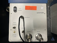 Testapparaat voor adembescherming dräger quaestor ag 02332, met ingangen voor mp in (0-20 bar), lp in (= 30 mbar), hp out (200 bar, 300 bar). werking niet gekend. - afbeelding 2 van  2