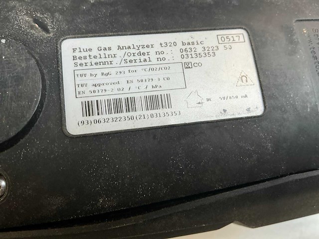 Testo 320 basic rookgasanalyser - afbeelding 5 van  5