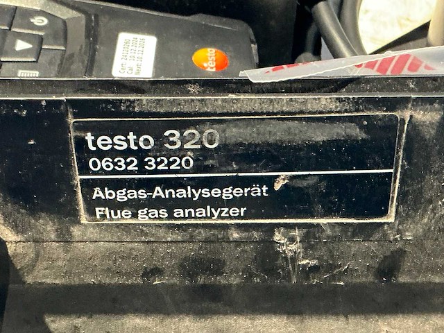 Testo 320 rookanalyse apparaat - afbeelding 2 van  4