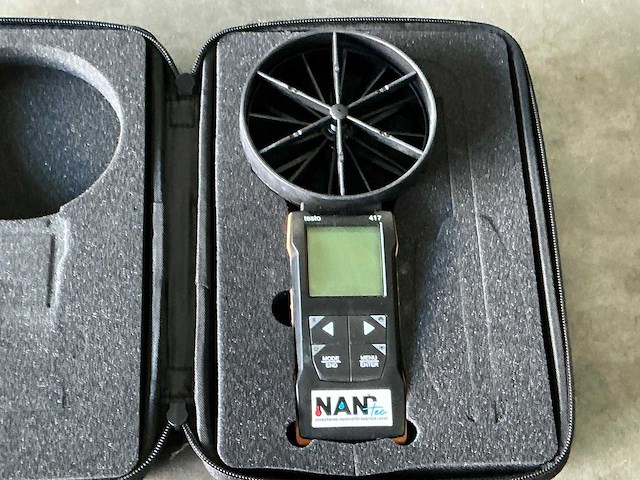 Testo 417 digitale windmeter - afbeelding 1 van  7