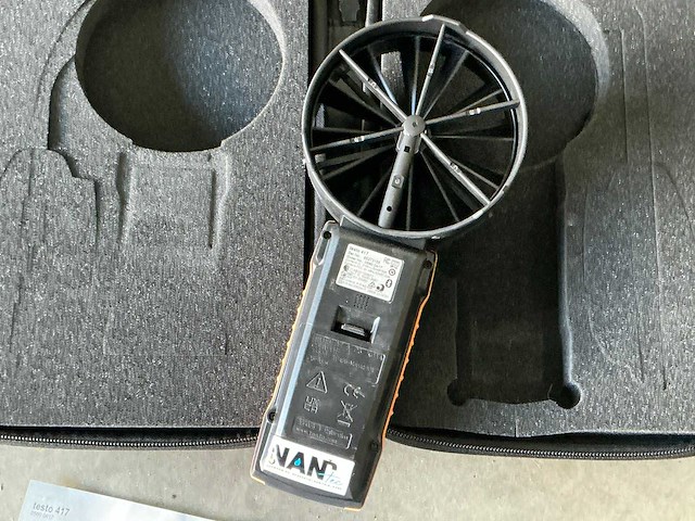 Testo 417 digitale windmeter - afbeelding 2 van  7