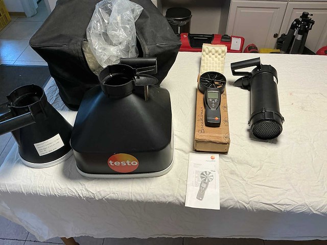 Testo 417 ventilatie-/luchtstroom meetapparatuur - afbeelding 1 van  10