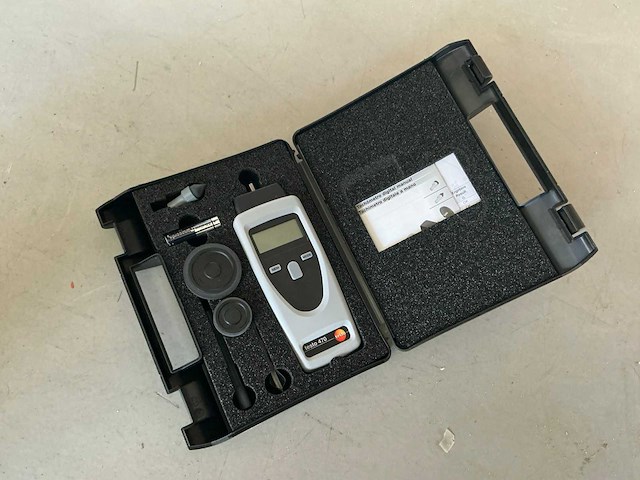 Testo 470 tachometer - afbeelding 2 van  4