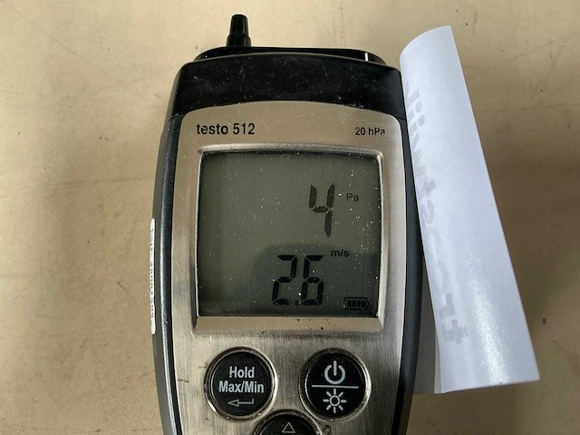 Testo 512 drukverschil meter - afbeelding 2 van  4