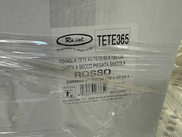Téte a téte vellen 40x120cm (2600x) - afbeelding 3 van  5