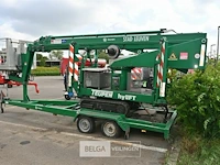 Teupen leo 23 h knikarmhoogwerker + aanhangwagen - afbeelding 4 van  19
